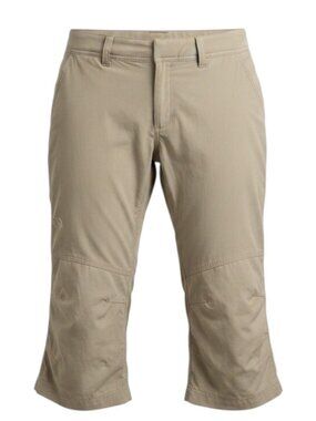 THE NORTH FACE Beige Lightweight Hiking Capri Cargo Pants outdoor travel women’s